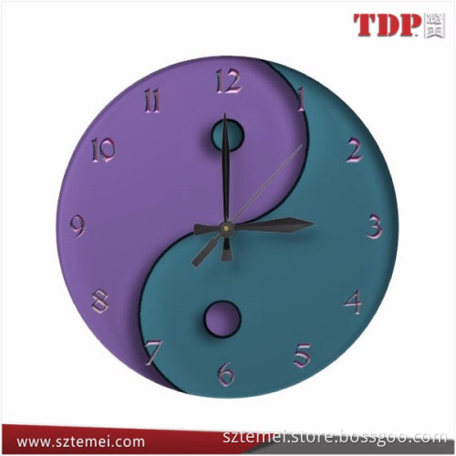 Factory custom Acrylic Wall Clock for promotion Gift